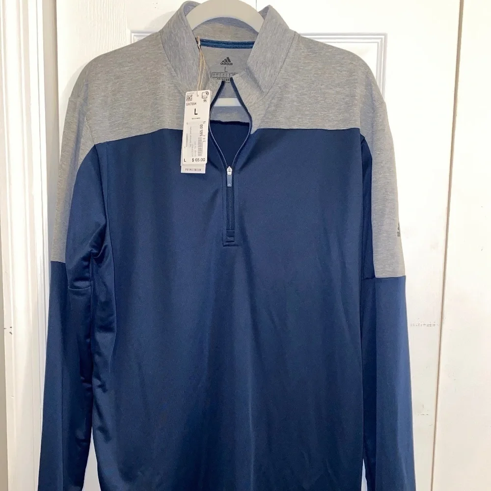 Mens Adidas size large pullover new